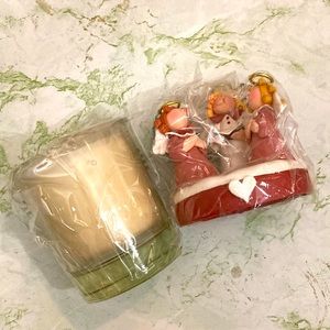 Choir of angels candle jar